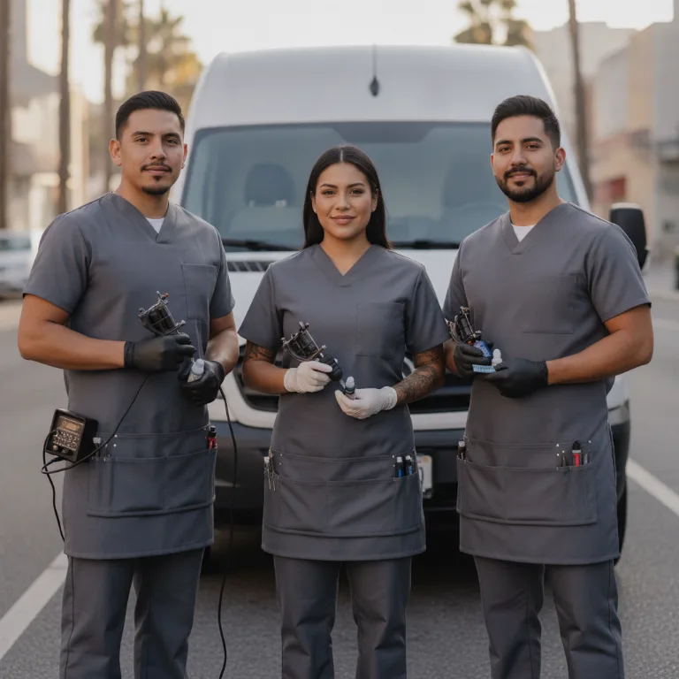Tatuador equipo en Cuauhtemoc